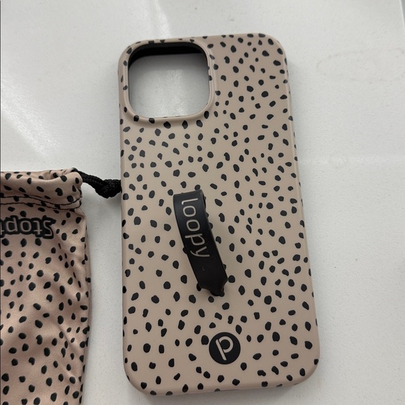 Loopy Case for iPhone 12 Pro Max- Mocha Dots - Picture 8 of 13